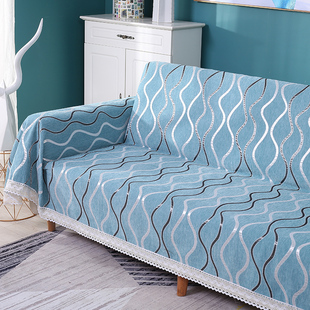 精选沙发巾全盖布全包布艺沙发套沙发罩防尘罩防滑沙发蒙沙发垫红