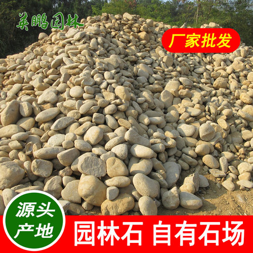 货源大量鹅卵石 长沙工程铺路驳岸河冲石园林景观天然河石