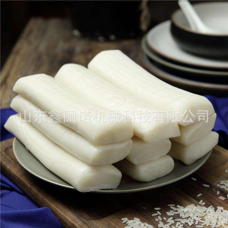 鑫丽诺年糕机年糕生产线年糕磨粉机年糕成型机韩式年糕加工设备