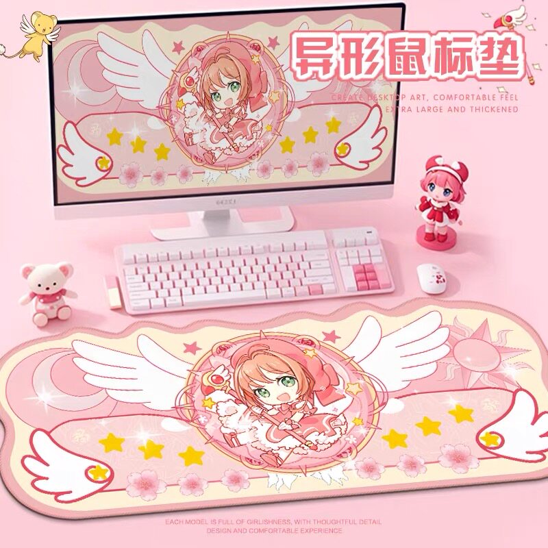 魔法少女异形鼠标垫百变小樱桌垫图片