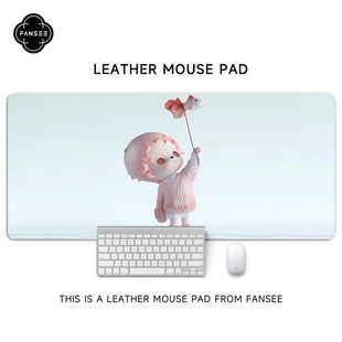 inosoul泡泡玛特鼠标垫超大个性创意定制宿舍电脑桌办公桌键盘垫