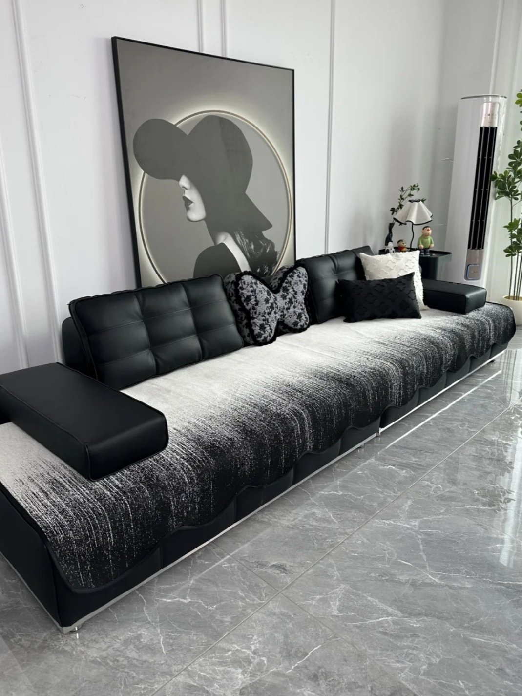 劳伦斯专用沙发垫2025新款轻奢高级感异形皮沙发垫一片式坐垫防滑,居家布艺,沙发垫,淘宝优惠券,粉丝福利购,淘宝优惠卷