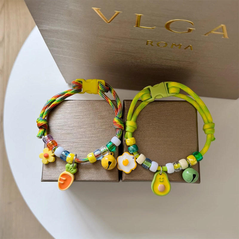 狗狗项圈明亮系猫咪项链宠物脖圈活力色系泰迪比熊可爱可调节脖圈