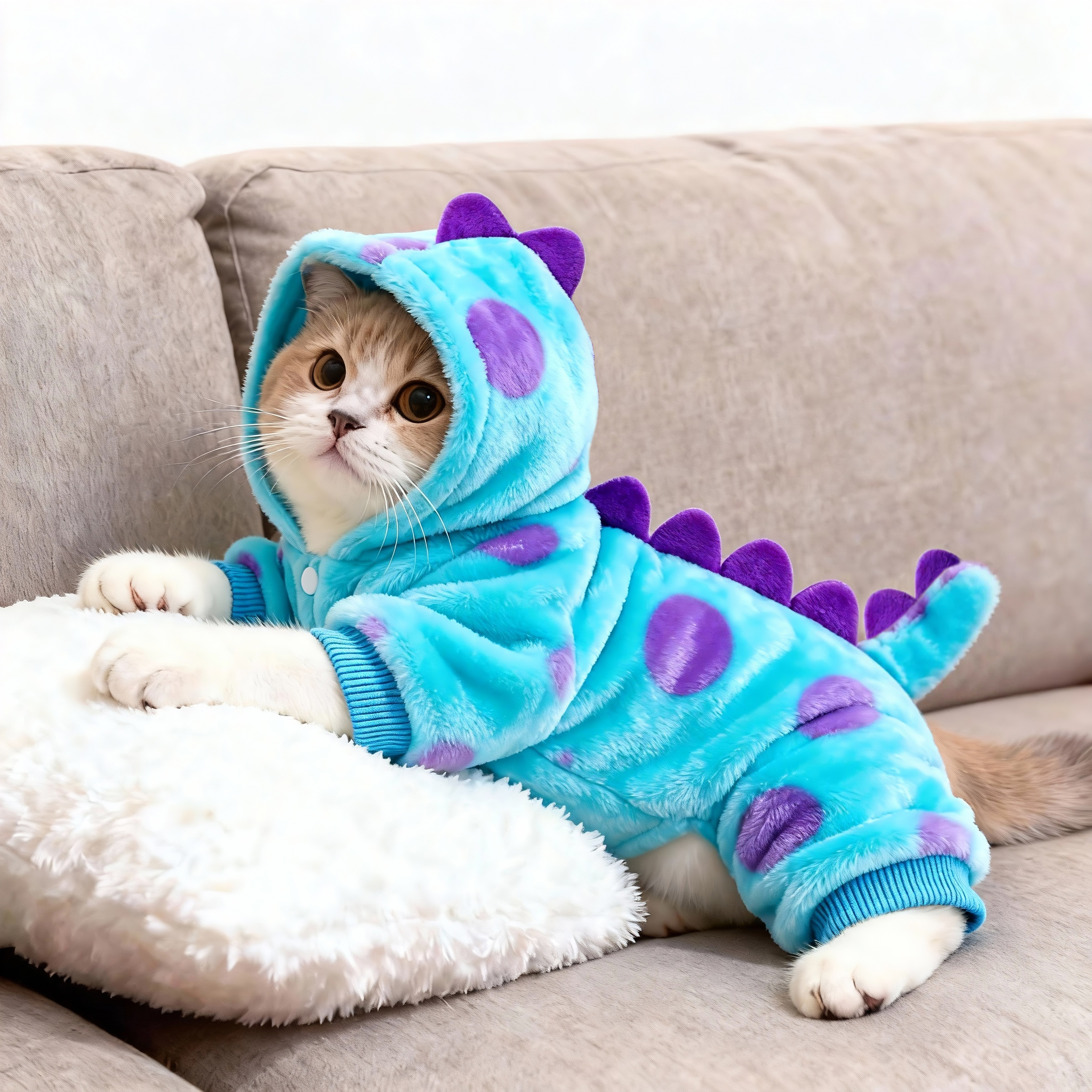 猫咪衣服冬季防寒加绒扎染四脚棉衣英短金渐层保暖防掉毛小猫服饰,宠物/宠物食品及用品,猫宠物服装/雨衣（新）,淘宝优惠券,粉丝福利购,淘宝优惠卷