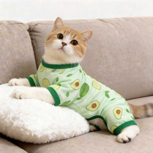 猫咪衣服夏季四脚防晒衫薄款透气