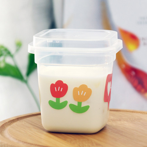 豆乳盒子方形酸奶盒双皮奶布丁杯