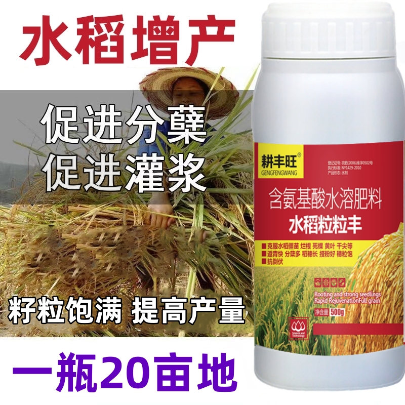 增产育苗灌浆粒粒膨大耕丰旺