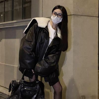 牛角扣羽绒服2025冬季新款