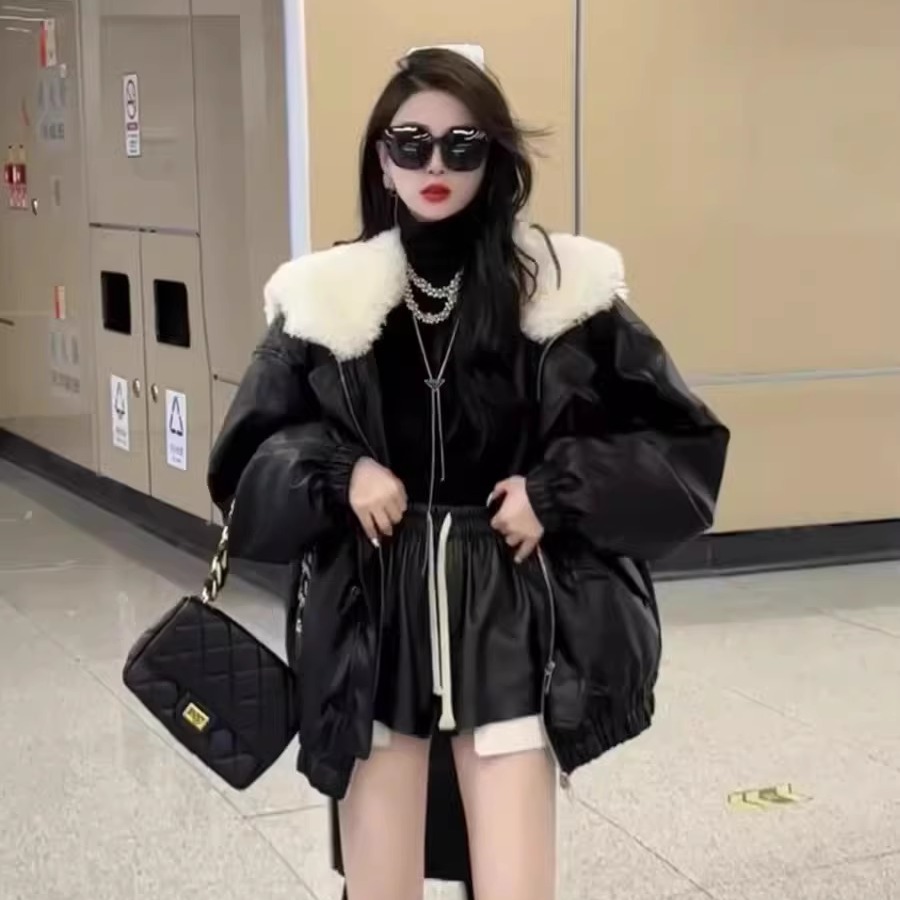 韩版时尚百搭宽松显瘦羽绒服