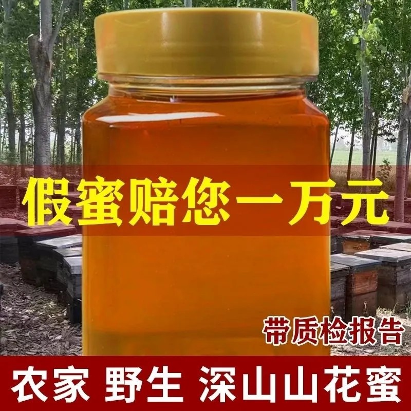土蜂蜜纯正天然野生农家自产孕妇正宗无添加百花荔枝龙眼洋槐蜂蜜