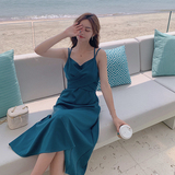 大货仿醋酸缎面吊带连衣裙女高端内搭打底外穿B153142P85控138，女装连衣裙，浙宝153