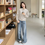 春季新款现货短款立领设计感皮衣外套1532607P130K198，女装皮衣，浙宝153
