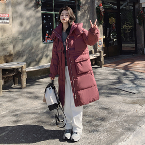 2025冬季现货牛角扣长款50绒羽绒服153 9898P275控418图片
