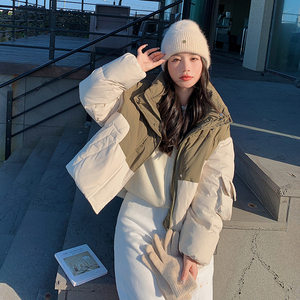 冬季现货  50白鸭绒潮牌短款羽绒服9862 P200控298图片