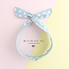 Korean Edition fashion Simplicity lovely Rabbit Ears Wire overlapping Hair band bow Hair hoop Head hoop girl