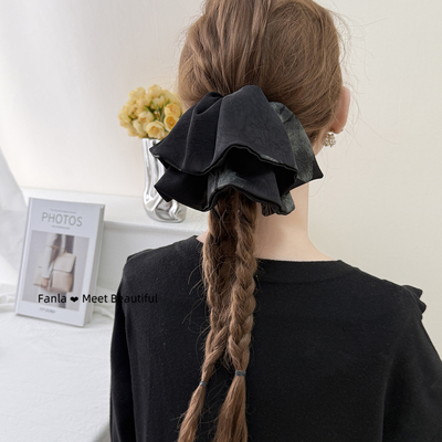 范拉手作2025新款国风高级感裙摆抓夹饱满后脑勺发夹马尾夹头饰品