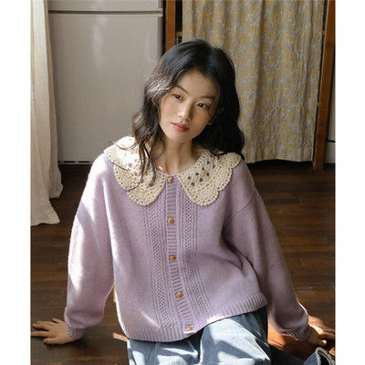 【送运费险】针织开衫毛衣外套女