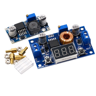 LM2596S DC-DC直流可调降压稳压电源模块板3A 5A 75W 24V转12/5V