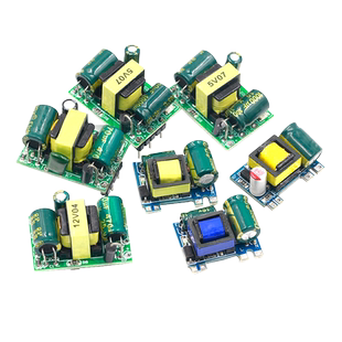 AC-DC降压稳压电源模块精密板220V转5V 12V 1A 2A 5W 13W隔离开关