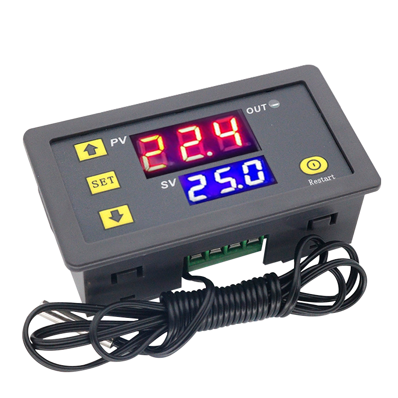 W3230高精度温度控制器数显温控器模块控温开关微型12V24V/AC220V