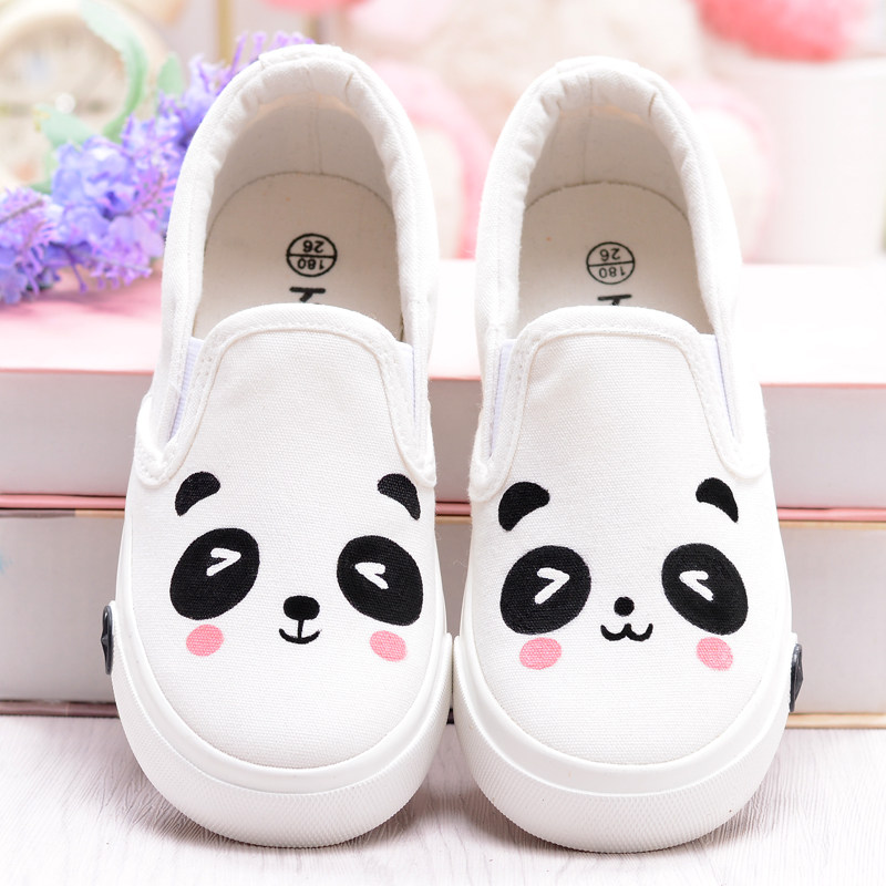 Chaussures enfants en toile suture de voiture pour printemps - semelle tendon - Ref 1040666 Image 4