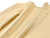 琉璃丝麻 高品质低调金色光泽细腻垂感亚麻时装 面料连衣裙布料