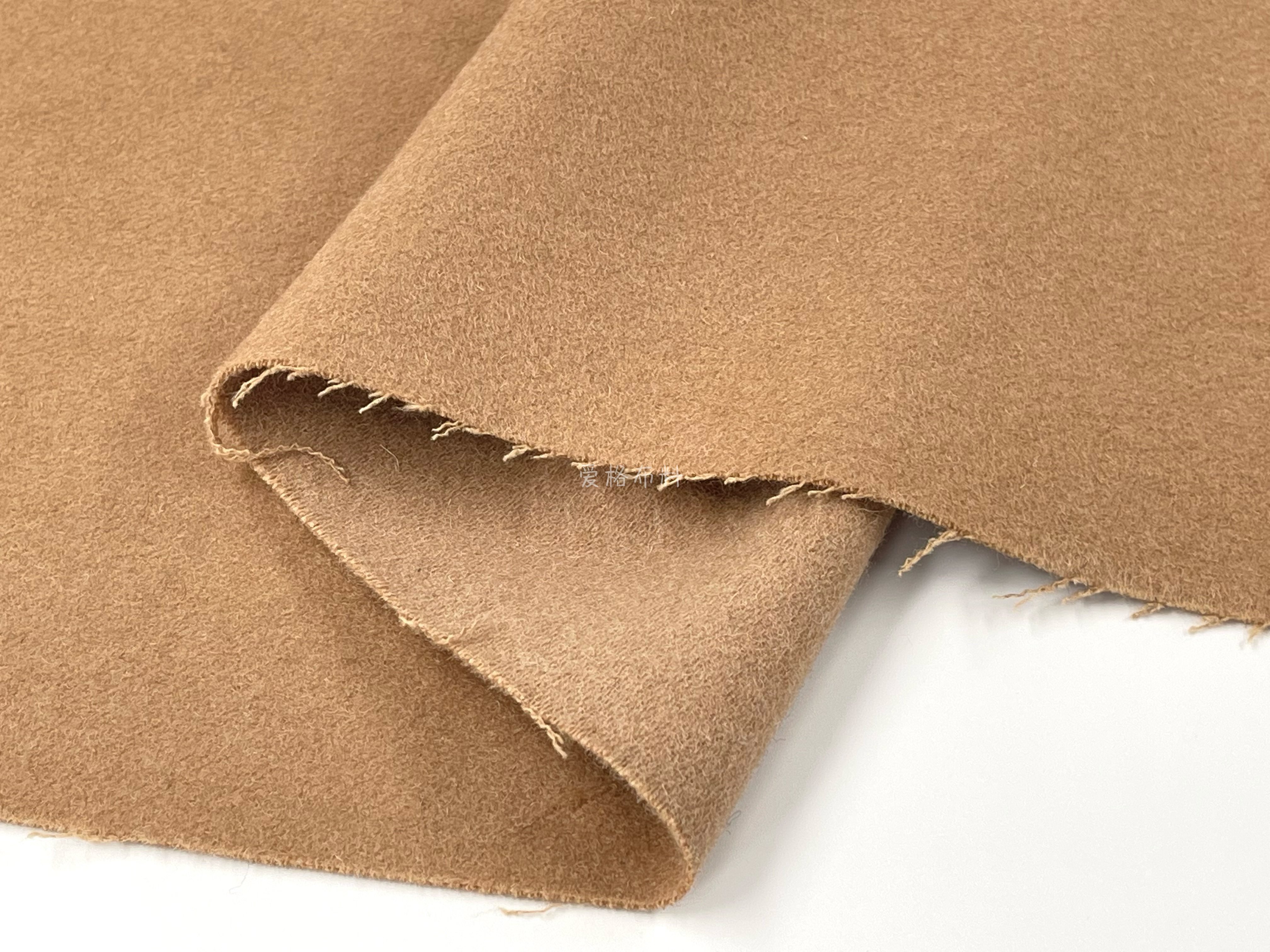 原装进口 驼色顺毛羊绒羊毛呢布料秋冬外套大衣呢子服装面料diy,居家布艺,海绵垫/布料/面料/手工diy,淘宝优惠券,粉丝福利购,淘宝优惠卷