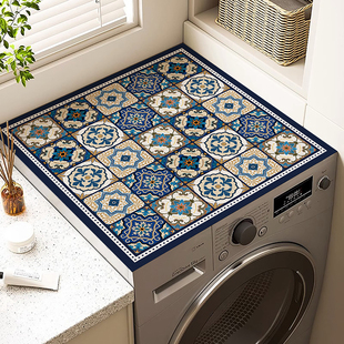 滚筒洗衣机防尘盖布遮阳套罩冰箱冰柜床头柜台面顶防水防晒盖垫子