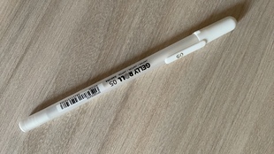 樱花高光勾线绘画笔漫画服装珠宝设计手绘工具涂修改液0.3白笔