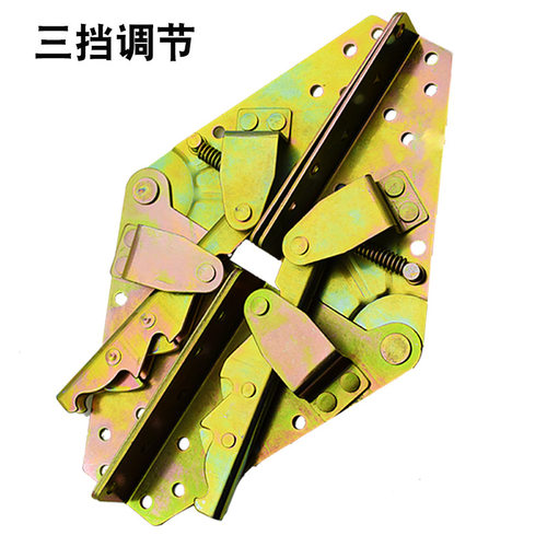 家具五金配件260黑色沙发铰链折叠式沙发床配件源头厂家直销
