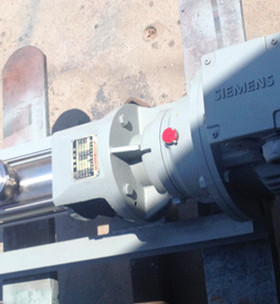 聚氨酯发泡机螺杆泵、PU窗帘涂层植绒发泡机专用单螺杆泵G25F-2