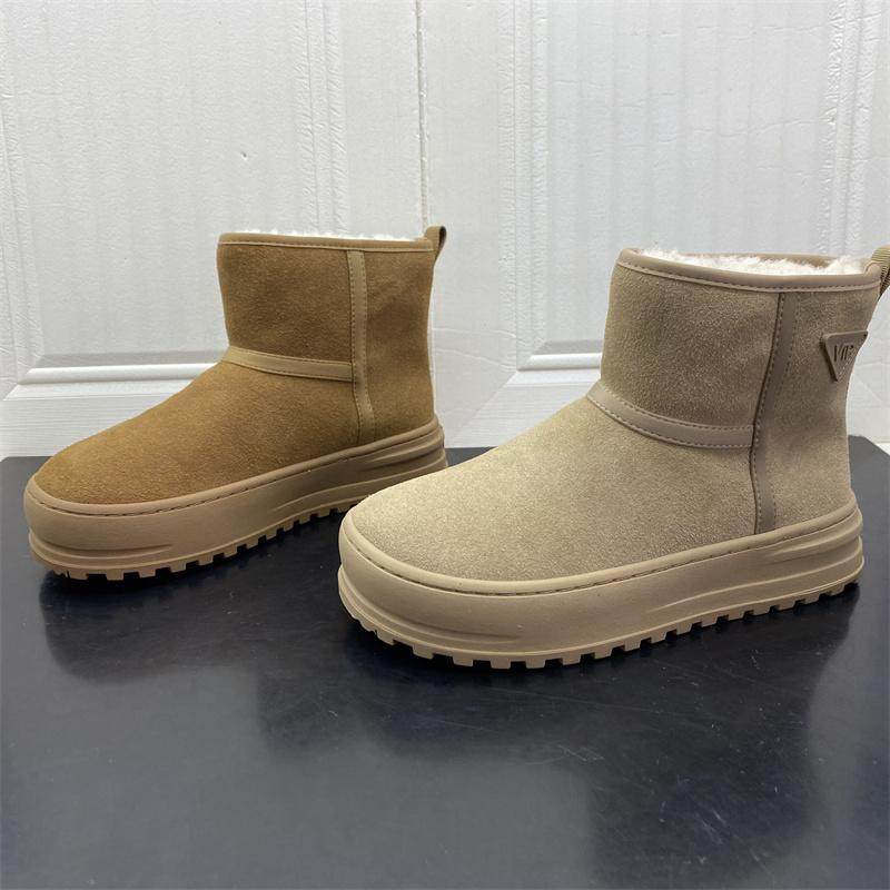 2024新款厚底加绒保暖雪地靴