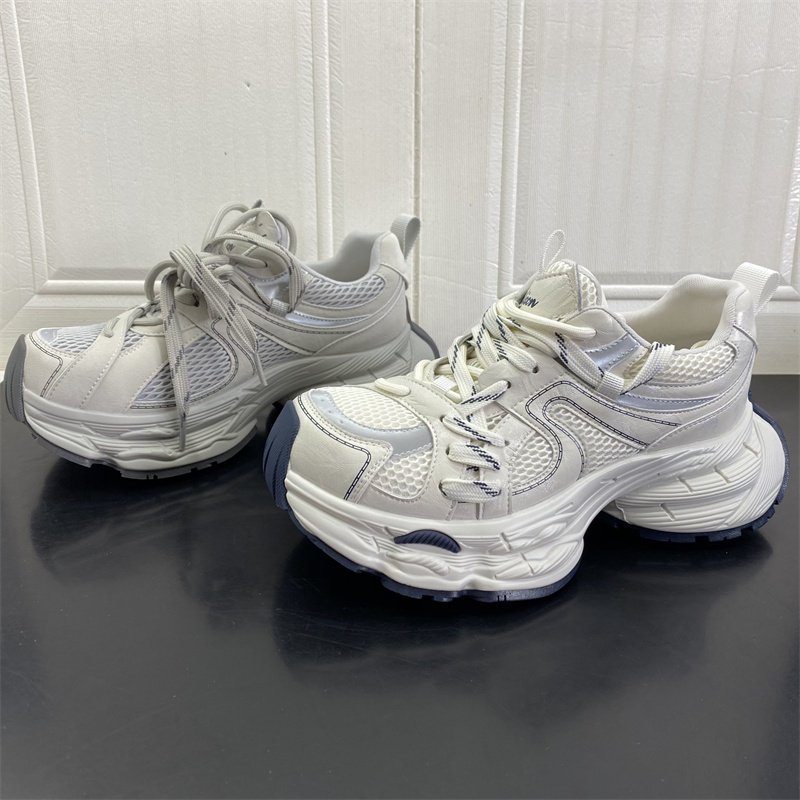 2026年春季厚底增高老爹鞋女百搭绑带运动休闲鞋时尚复古防滑女鞋,女鞋,老爹鞋,淘宝优惠券,粉丝福利购,淘宝优惠卷