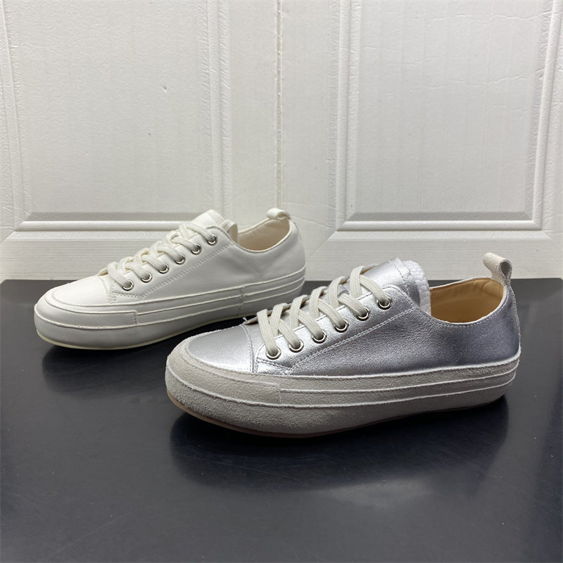 2026年春季款休闲风厚底小白鞋女系带圆头百搭运动板鞋休闲女鞋,女鞋,时尚休闲鞋,淘宝优惠券,粉丝福利购,淘宝优惠卷