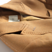 时髦复古棕调精纺羊毛金扣职业显瘦小西装 有帆 口碑再升级 外套