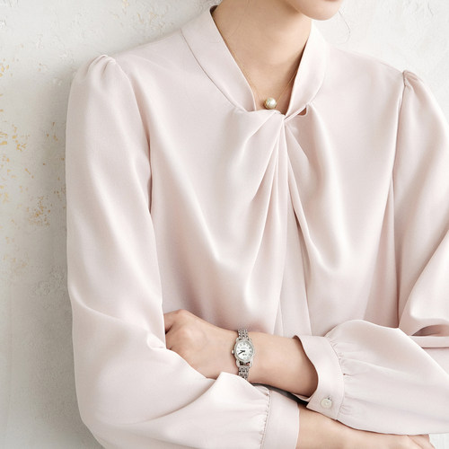 OFFIY显白气质职业早秋衬衫