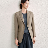 高级羊毛系列 TH通勤商务正装 职业气质西装 OFFIY 外套女2025新款