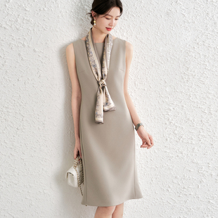 修身 y高级感26春夏职业通勤显瘦商务气质连衣裙新 经典 OFFIY