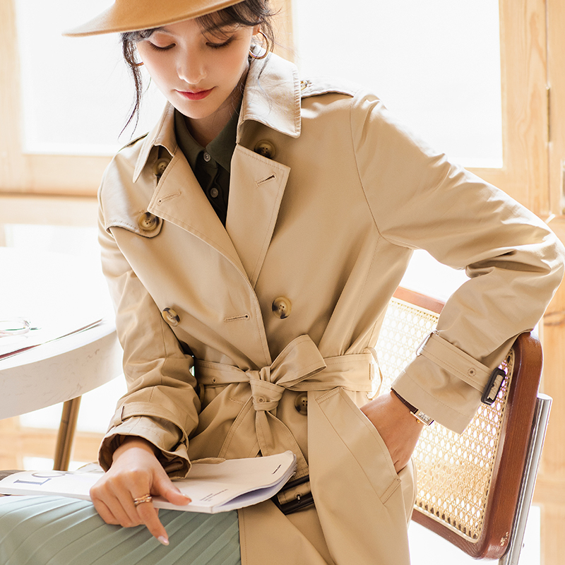 可脱卸内胆日本万年经典翻单风衣