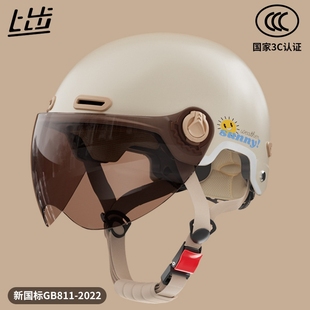 新款 男女骑行碳纤维 复古摩托车玻璃钢头盔踏板百搭机车全盔四季