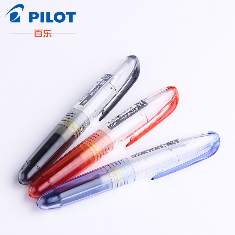 日本百乐/PILOT元气小钢笔SPN-20F 学生用彩色透明迷你钢笔糖果色