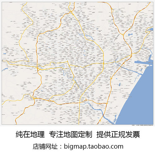 日本仙台Sendai-shi市区地图定制留学外贸旅游行社公司街道贴图