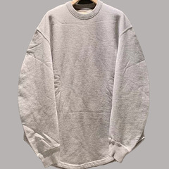 西山好牛BESMS SSZ宽松水洗加厚保暖t恤日系圆领卫衣余文乐同款潮