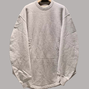 西山好牛BESMS SSZ宽松水洗加厚保暖t恤日系圆领卫衣余文乐同款潮