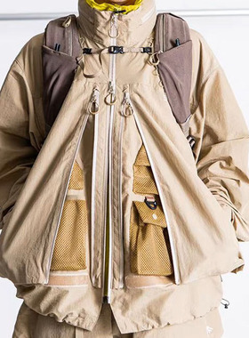 西山好牛COMFY军事风内层多口袋夹克CMF日系机能户外防风宽松外套