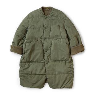 西山好牛KAPITAL潮牌中长款 宽松夹棉休闲棉衣面包棉服日系大衣