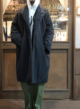 西山好牛N.HOOLYWOOD日系风衣宽松棉衣潮流加厚棉服NH外套大衣男