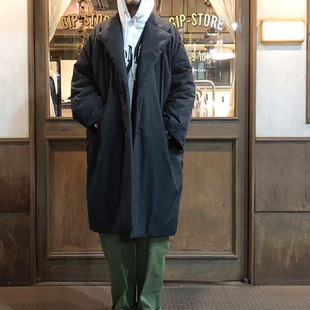 西山好牛N.HOOLYWOOD日系风衣宽松棉衣潮流加厚棉服NH外套大衣男