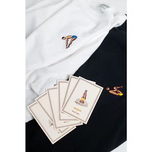 Bardoc x NVGS Mfg【售罄展示】 午夜俱乐部首度联名桶织短袖Tee