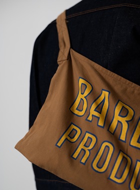 Bardoc newspaper bag 【售罄展示】 帆布字母印花斜挎报童邮差包